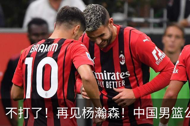 不打了！再见杨瀚森！中国男篮公布十二人名单